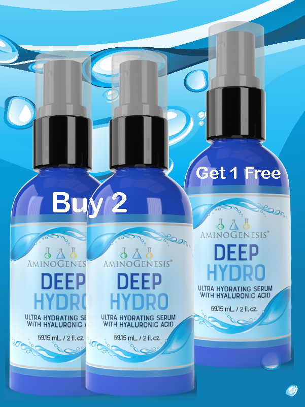 Product Image. Deep Hydro 2 oz Showing Buy 2 Get 1 Free