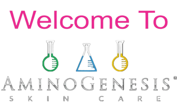 Welcome To AminoGenesis Logo