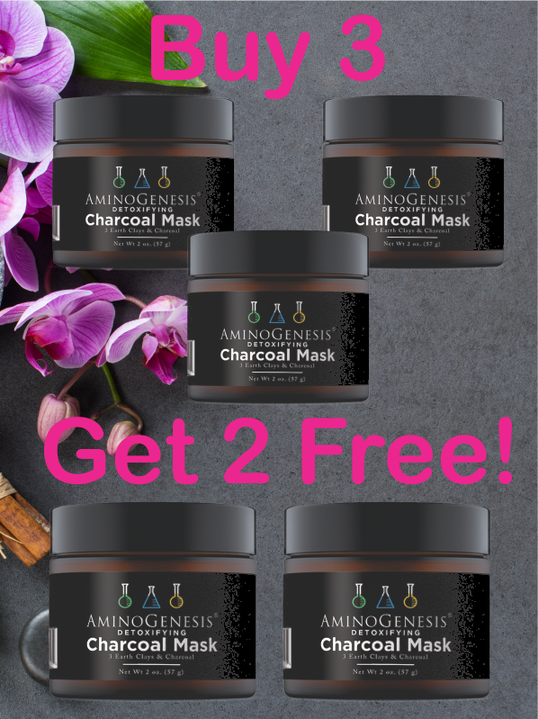 Charcoal Detoxifying Mask Buy 3 get 2 free