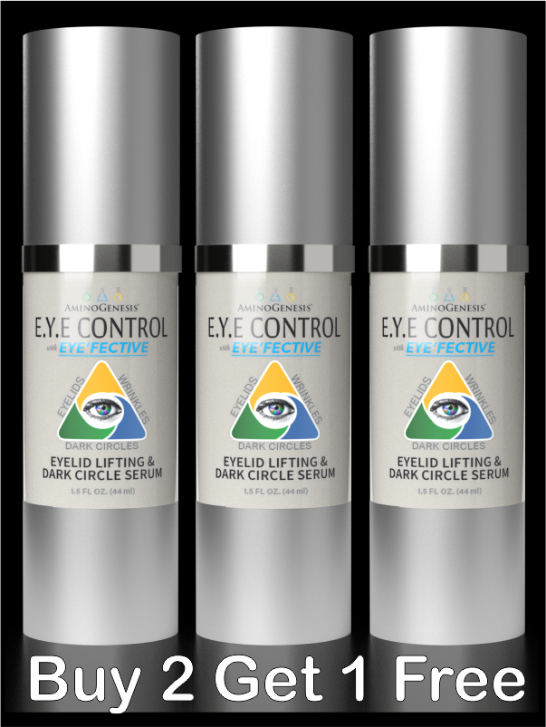 Product Shot. New & Improved E.Y.E. Control Serum Bottle 1.5 oz -  Showing Buy 2 Get 1 Free
